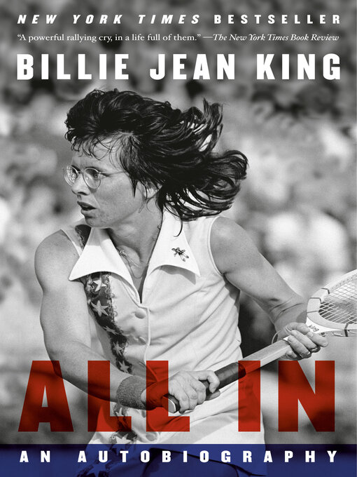 Title details for All In by Billie Jean King - Wait list